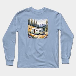 Home Is Where You Park It Long Sleeve T-Shirt